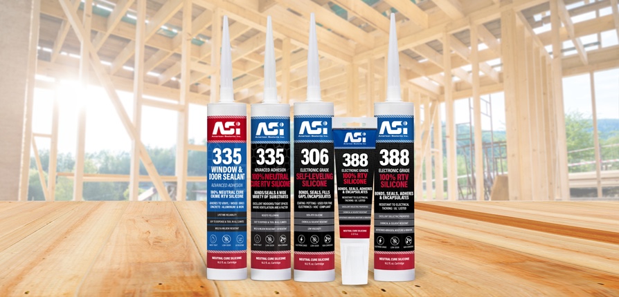 Wholesale sealant and spray foam product collection — ASI, Tytan, and GE brands