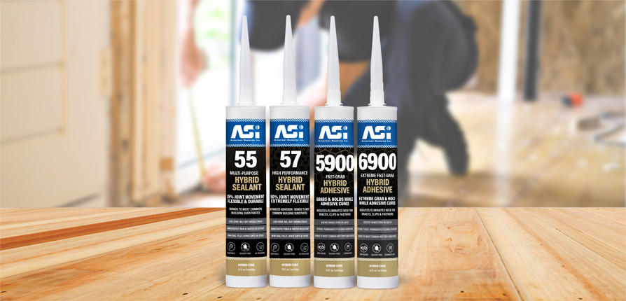 ASI 55 Multi-Purpose Hybrid Sealant and Adhesive — wholesale contractor supply