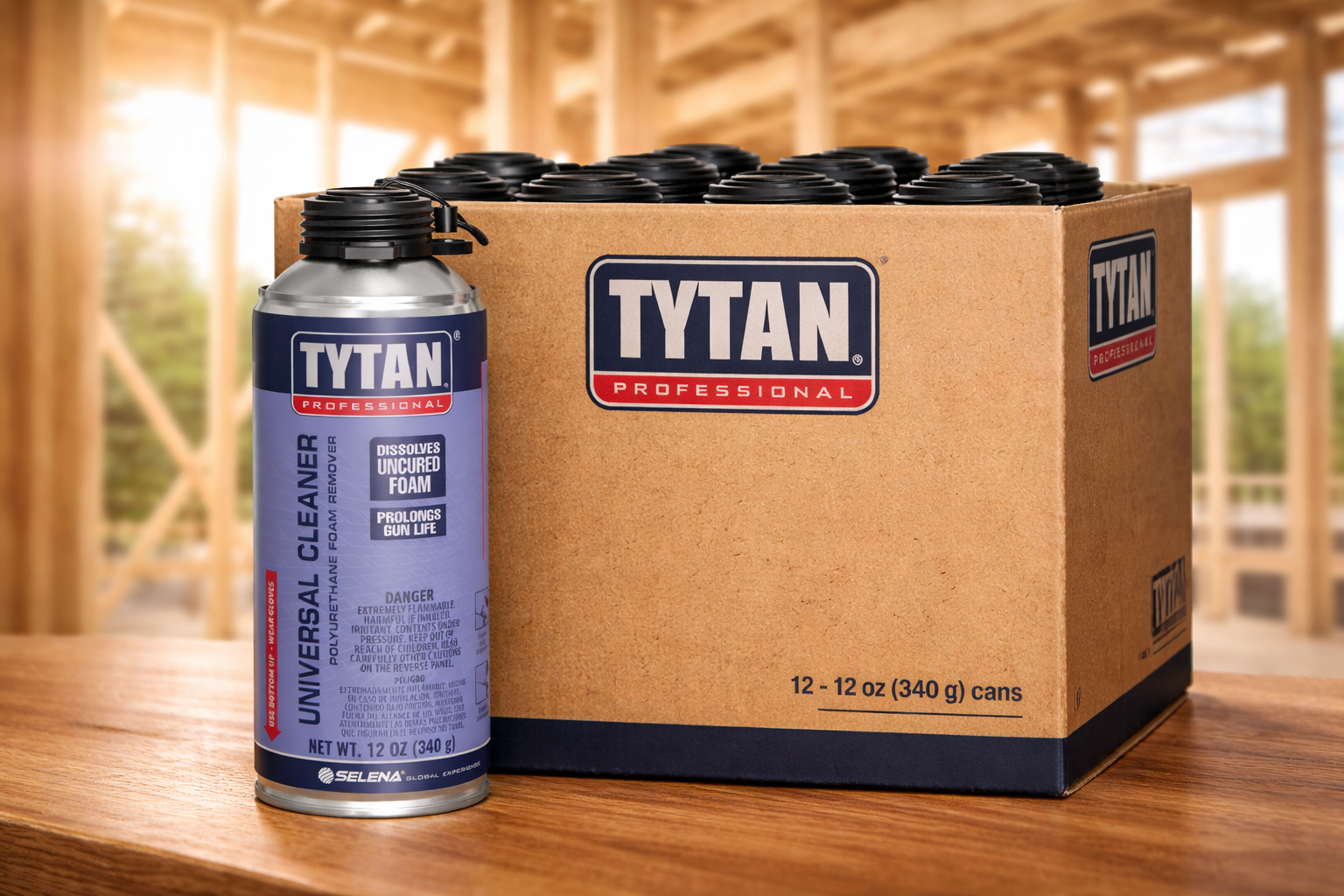 Tytan Foam Cleaner — removes uncured polyurethane foam